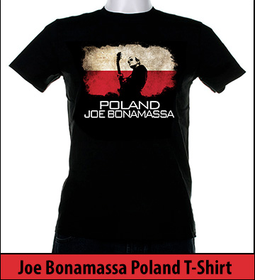 Bonamassa Poland world tee