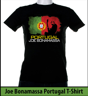 Bonamassa Portugal world tee