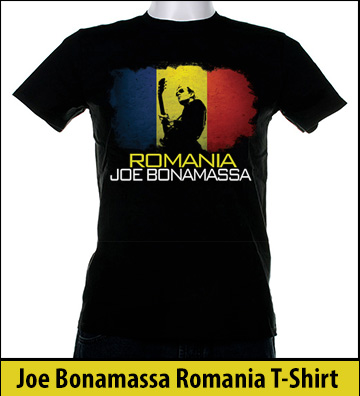 Bonamassa Romania world tee
