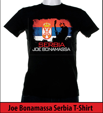 Bonamassa Serbia world tee