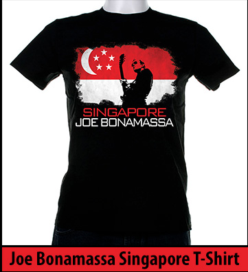 Bonamassa Singapore world tee