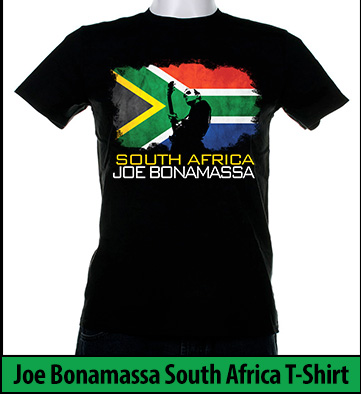 Bonamassa South Africa world tee