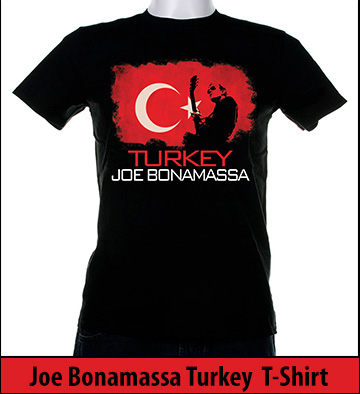 Bonamassa Turkey world tee
