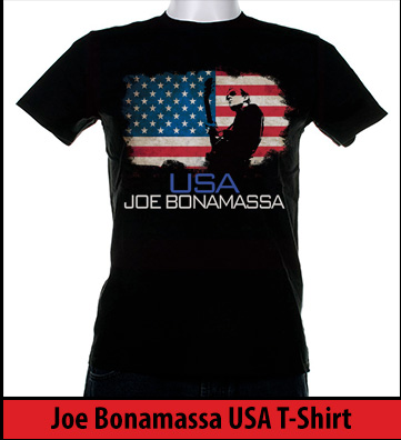 Bonamassa USA world tee