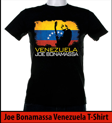 Bonamassa Venezuela world tee