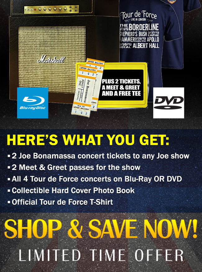 Get the latest deals on Bonamassa merch here!