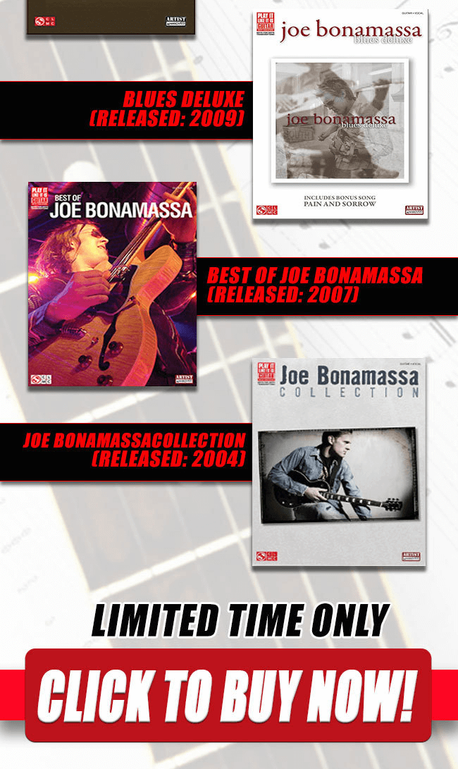 Get the latest deals on Bonamassa merch here!