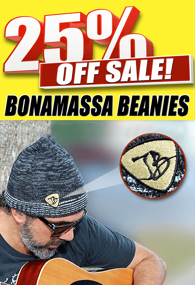 The latest Bonamassa products and sales new for you this week!