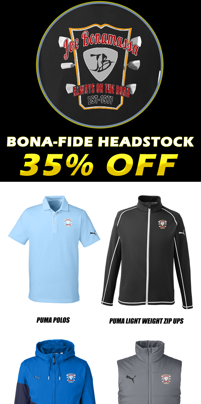 Get the latest deals on Bonamassa merch here!