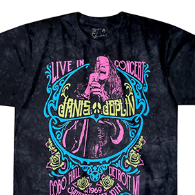 Janis Joplin - Charlotte 69 Tie Dye