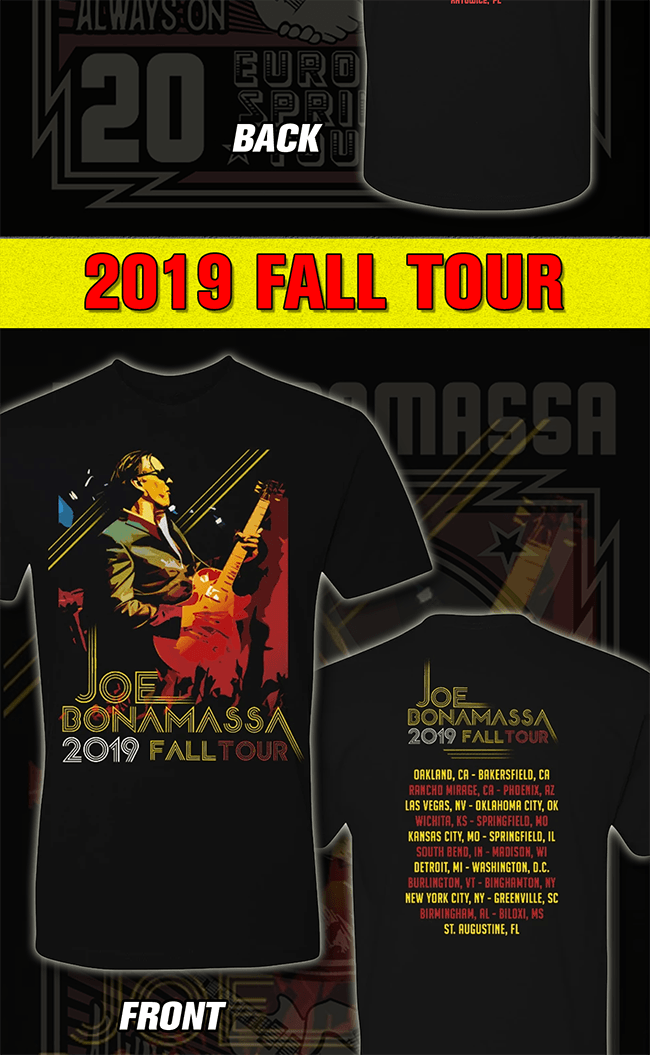 Get the latest deals on Bonamassa merch here!