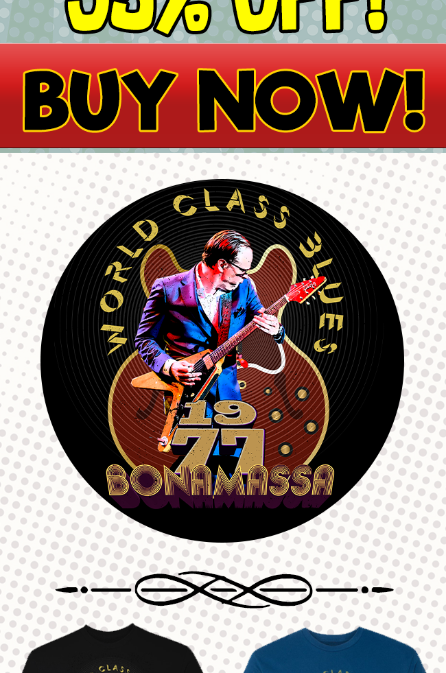 The latest Bonamassa products and sales new for you this week!