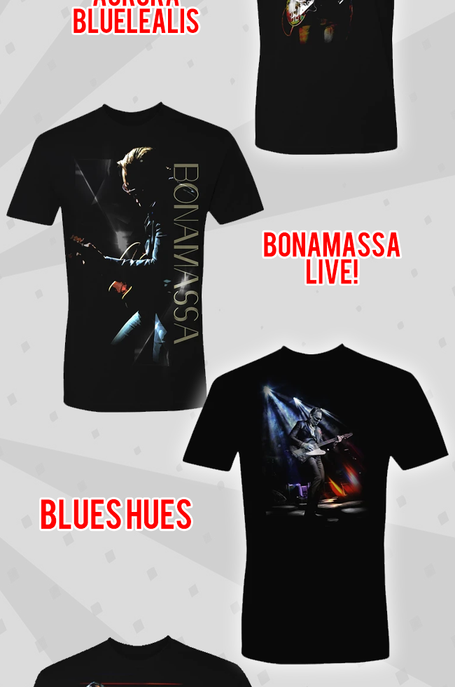 The latest Bonamassa products and sales new for you this week!