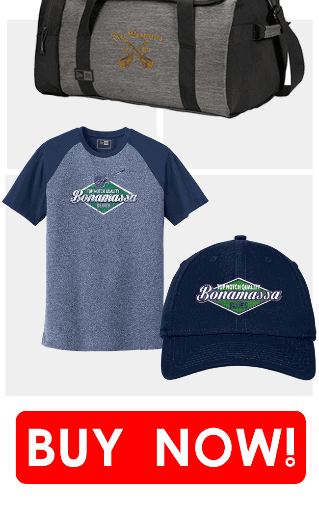 Get the latest deals on Bonamassa merch here!