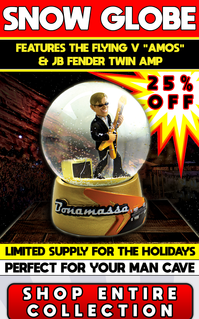 The latest Bonamassa products and sales new for you this week!