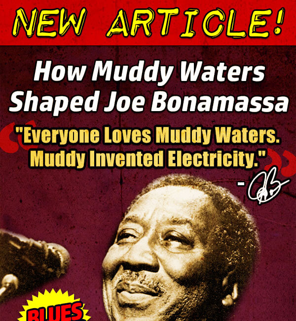 Muddy Waters - Mojo Canvas - 24x36 wrapped canvas print - MojoHand -  Everything Blues™